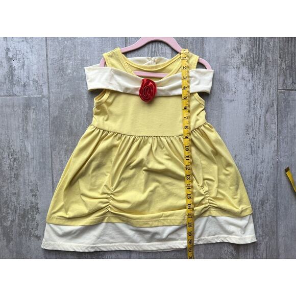 Los Angeles Boutique Belle Princess Cotton Dress Toddler Girl Casual Party 4T - Picture 5 of 7